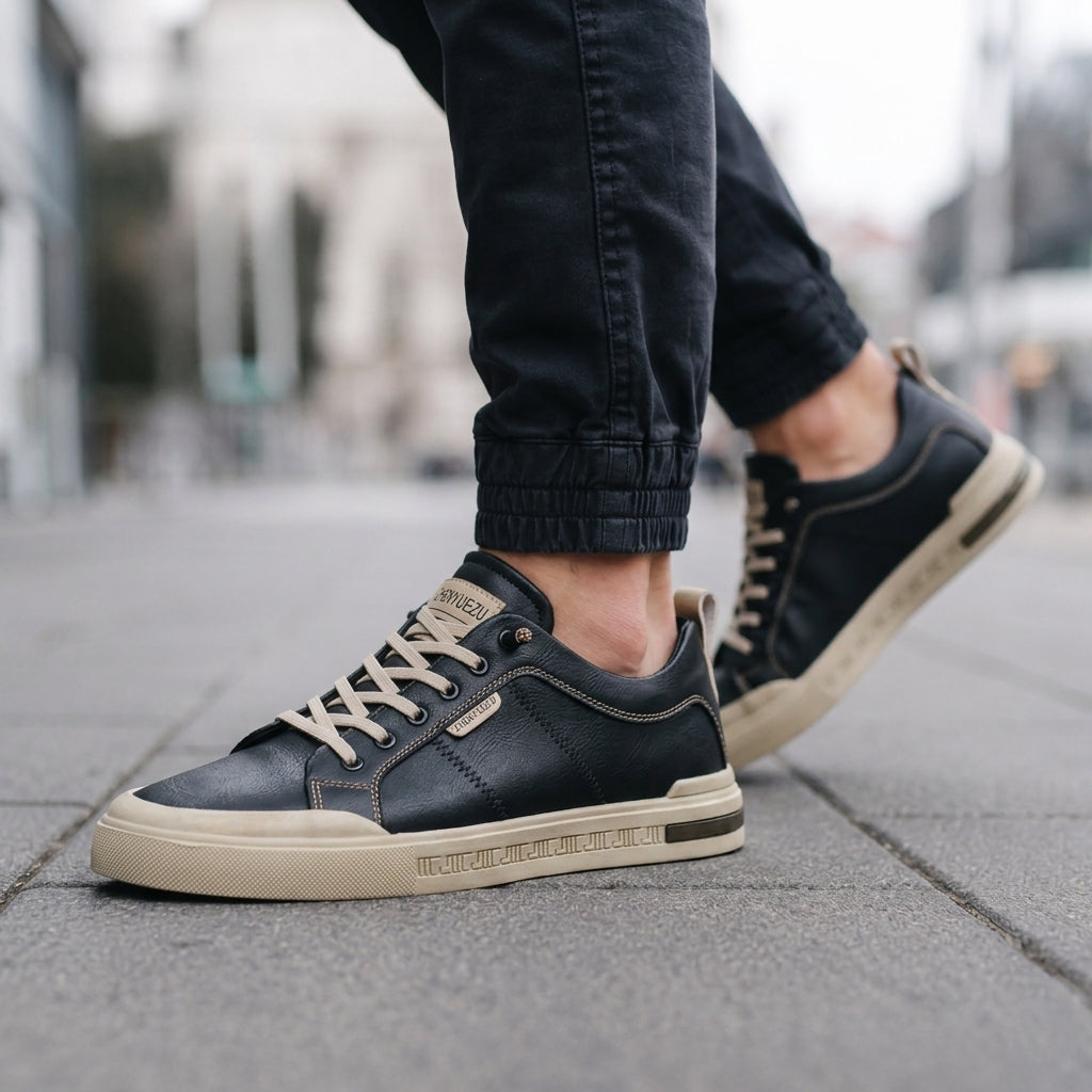 MilanoStep™ - Everyday Leather Sneakers