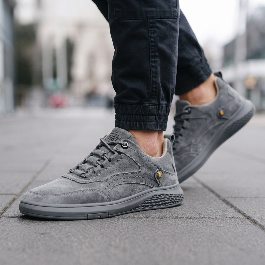 DuskTrail Suede Sneakers - Grey
