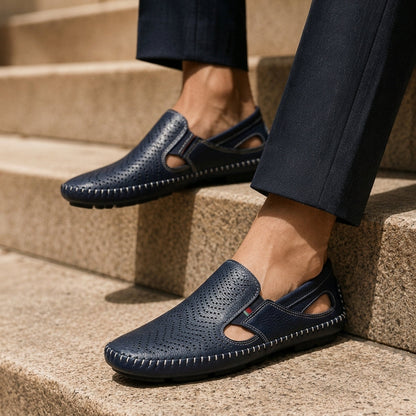 MarseilleSlip™ - Perforated Driving Loafers