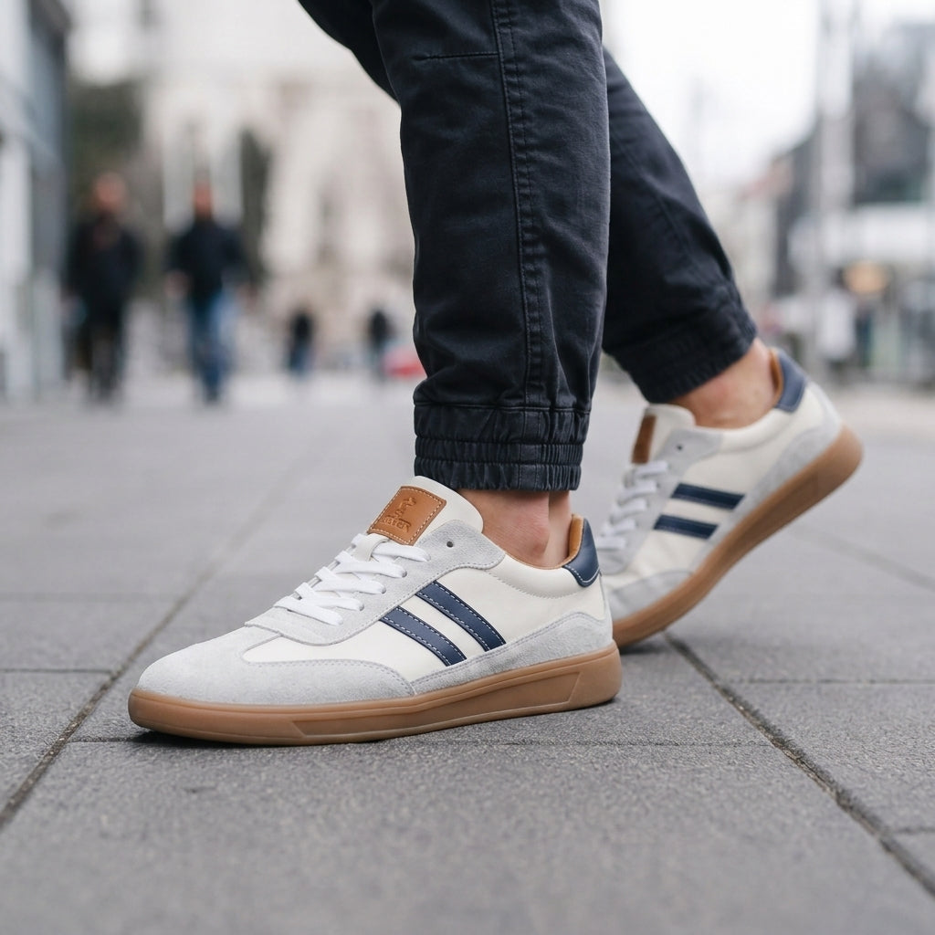 AscotWalk™ - Casual-to-Formal Leather Sneakers