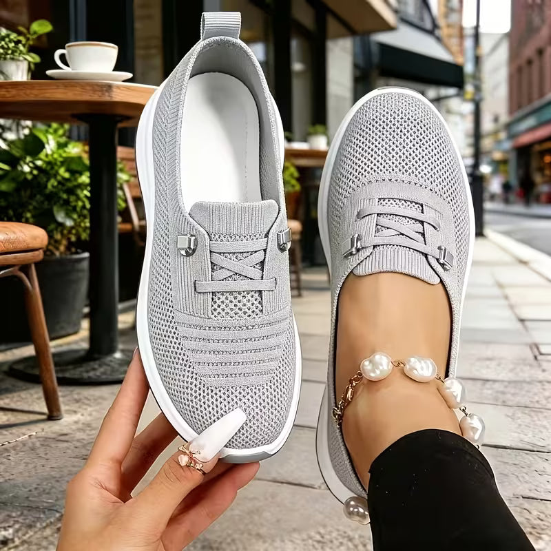 MeshEase™ Knit Slip-On Sneakers