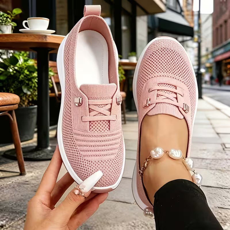 MeshEase™ Knit Slip-On Sneakers
