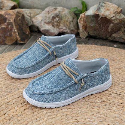 LinenGlide™ Canvas Slip-On Loafers