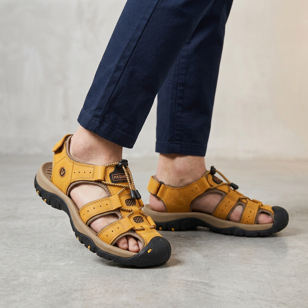 TerraStride™ - Men's Orthopedic Comfort Sandal