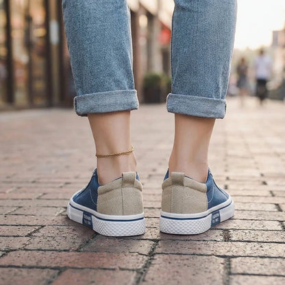 BlockLane™ Canvas Sneakers - back