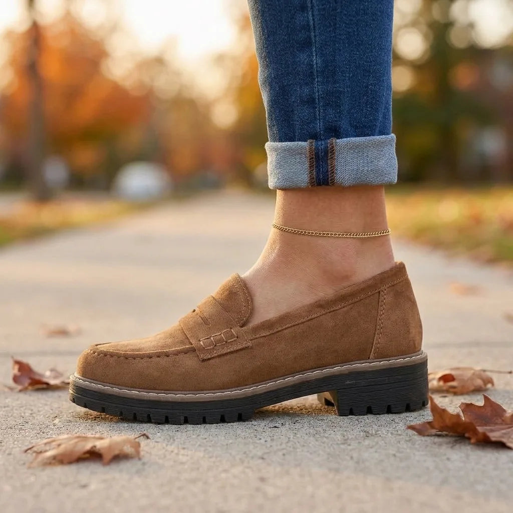 CobbleStep™ Suede Loafers - side