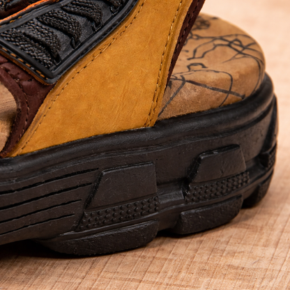 TerraFlow™ — Men's Orthopedic Leather Sandals