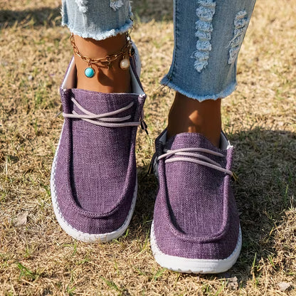 LinenGlide™ Canvas Slip-On Loafers