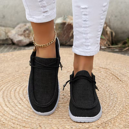 LinenGlide™ Canvas Slip-On Loafers