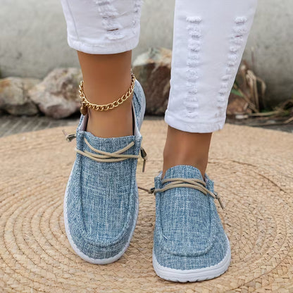LinenGlide™ Canvas Slip-On Loafers