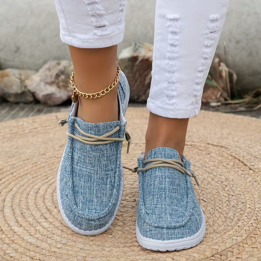 LinenGlide™ Canvas Slip-On Loafers