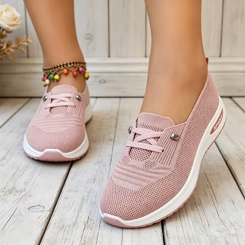 MeshEase™ Knit Slip-On Sneakers
