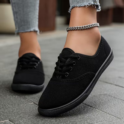 CanvasLume™ Low-Top Lace Sneakers