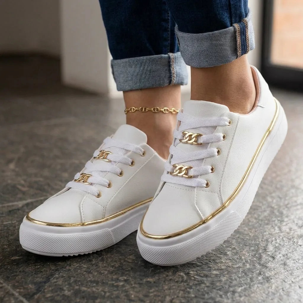 GildLane™ Platform Sneakers - front