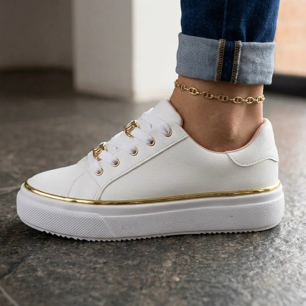 GildLane™ Platform Sneakers - side