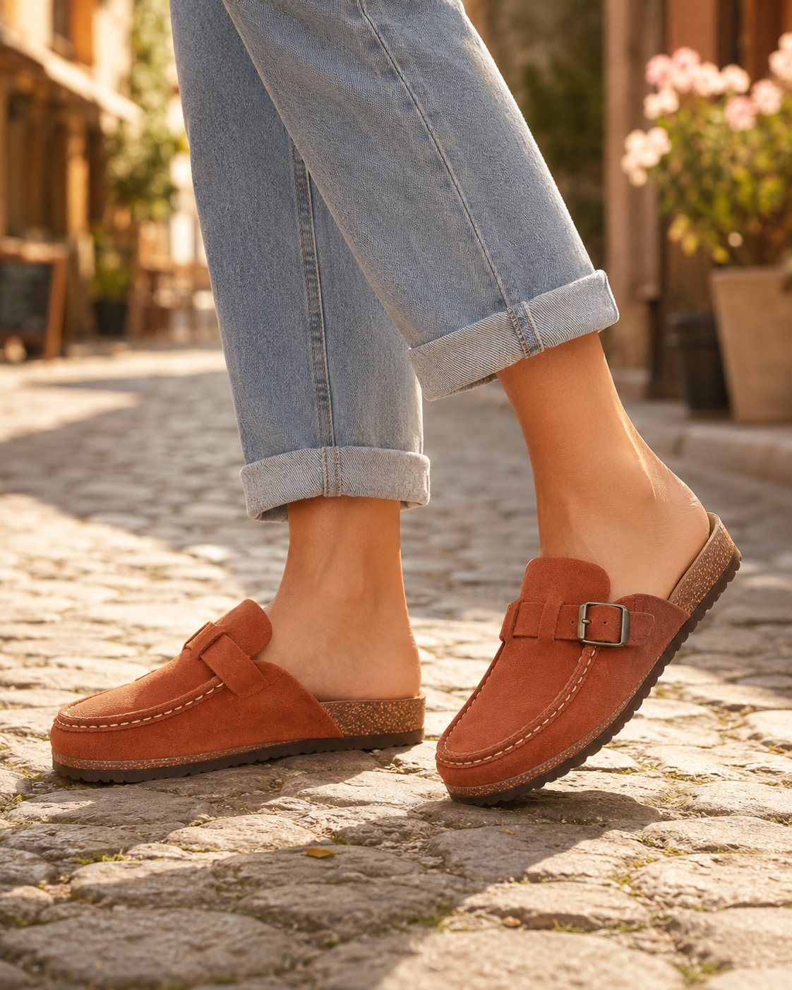 HarborSlip Suede Loafers - Khaki