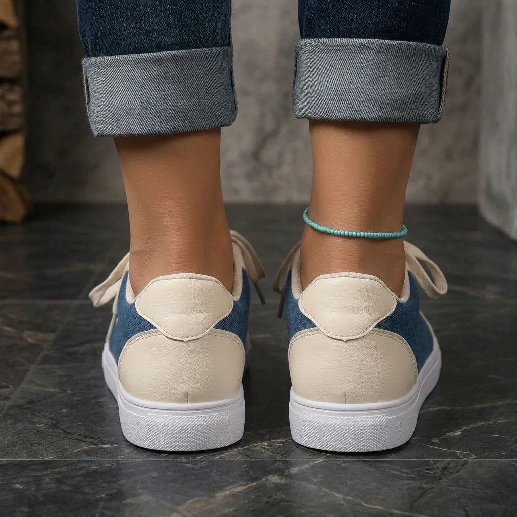 IndigoStep™ Denim Sneakers - back