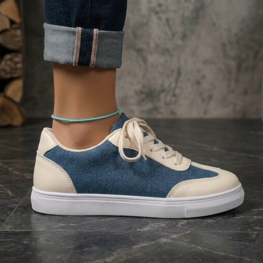 IndigoStep™ Denim Sneakers - side