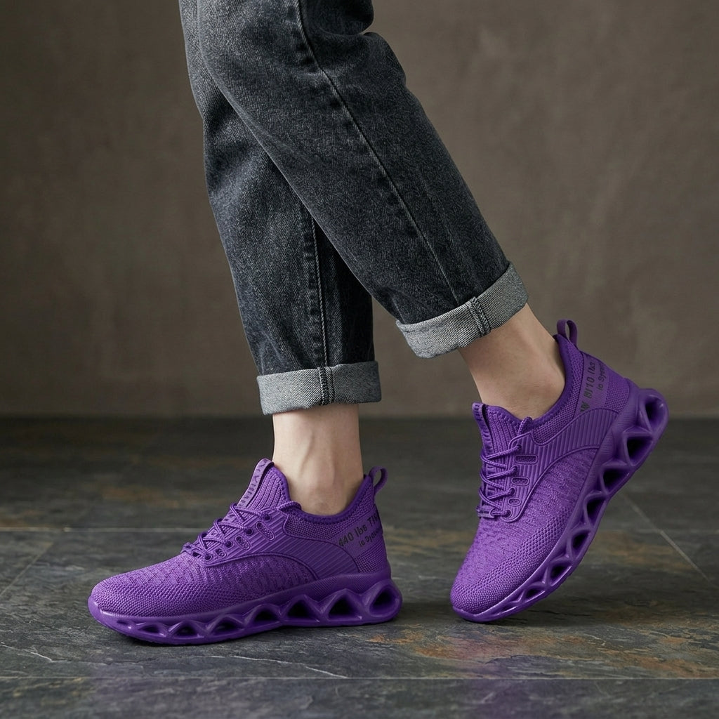 MeadowLane Canvas Sneakers - Purple