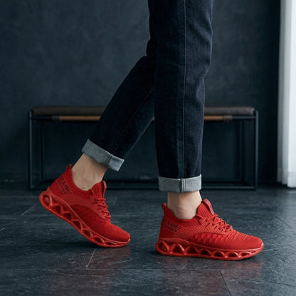 MeadowLane Canvas Sneakers - Red
