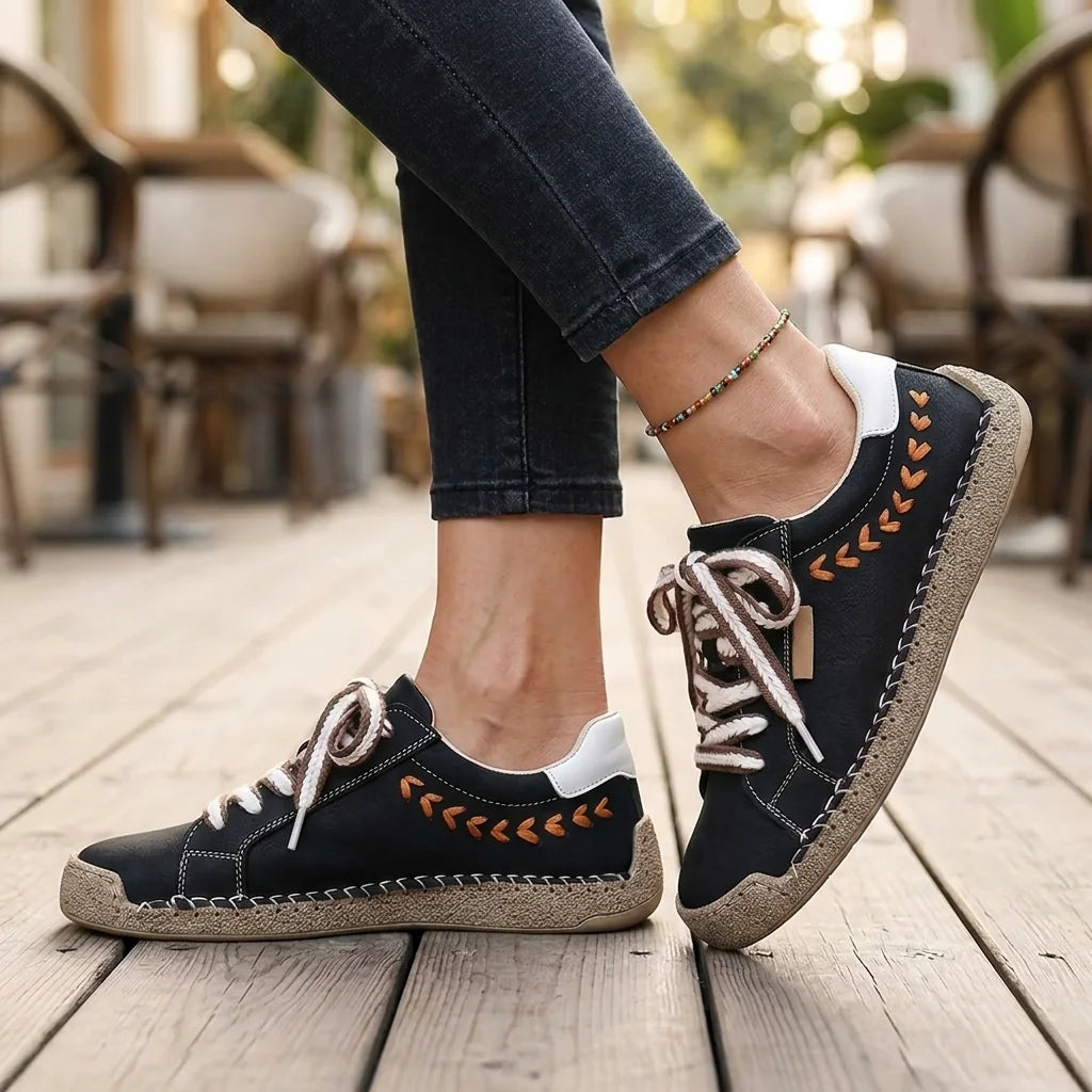 MeadowStep black comfort sneakers