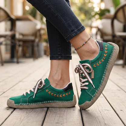 MeadowStep green comfort sneakers