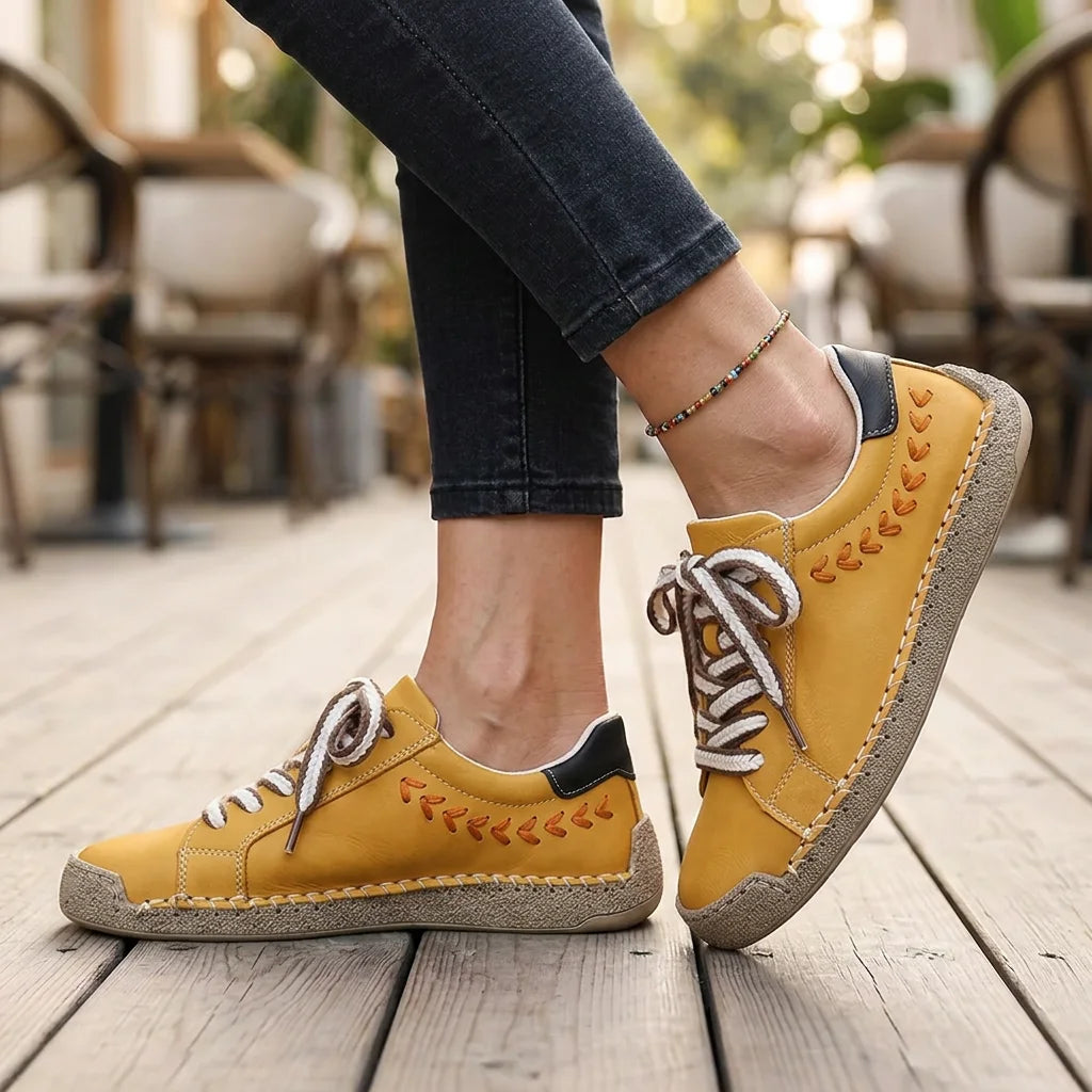 MeadowStep yellow comfort sneakers