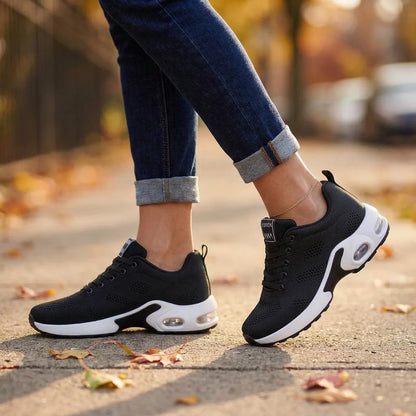 PulseAir™ Cushion Sneakers - Black