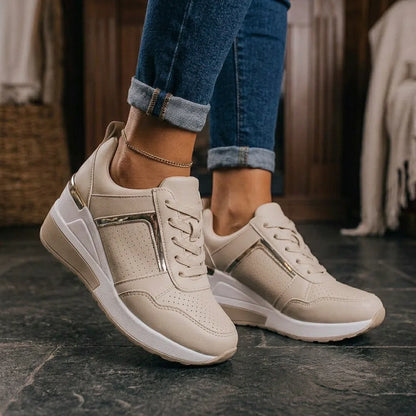SkyLift™ Wedge Sneakers - front
