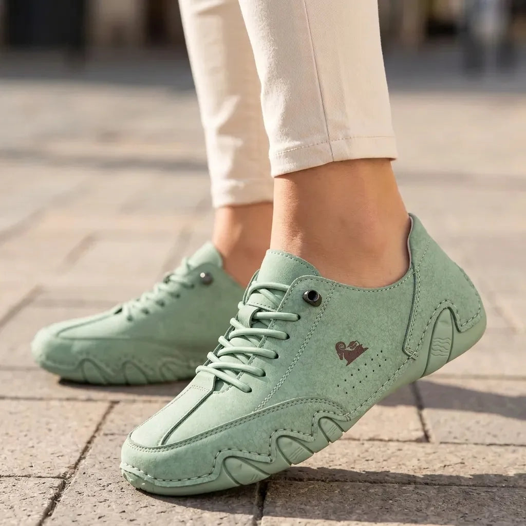 SteadyStep Comfort Shoes in Mint Green
