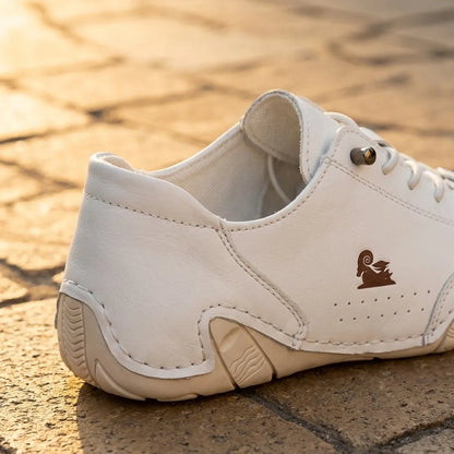 SteadyStep Comfort Shoes heel and stitching detail