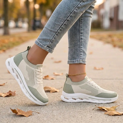 WaveKnit™ Mesh Comfort Sneakers - Sage